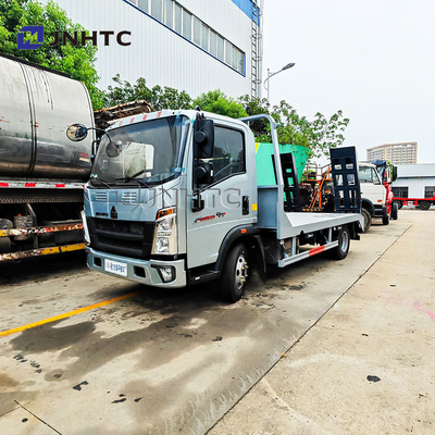 Warm verkoop Lichte 4x2 6 ton LHD China Flatbed Rollback Road Wreckers Trekplatform Trucks