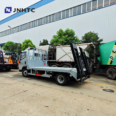 Warm verkoop Lichte 4x2 6 ton LHD China Flatbed Rollback Road Wreckers Trekplatform Trucks