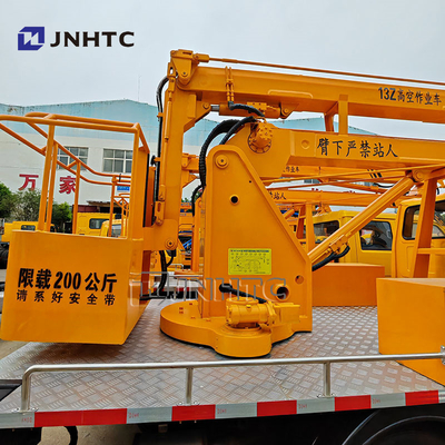 JMC 14 M Automatisch voertuig voor luchtwerk met liftplatform kraan