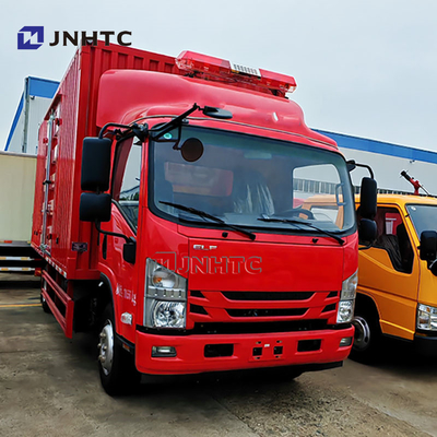 Merk 5 ton vrachtwagen 4x2 6 wieler vrachtwagen mini vrachtwagen Euro2 diesel vrachtwagen met hydraulische achterplaat