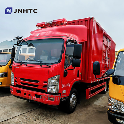 Merk 5 ton vrachtwagen 4x2 6 wieler vrachtwagen mini vrachtwagen Euro2 diesel vrachtwagen met hydraulische achterplaat