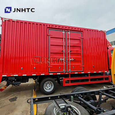 Merk 5 ton vrachtwagen 4x2 6 wieler vrachtwagen mini vrachtwagen Euro2 diesel vrachtwagen met hydraulische achterplaat