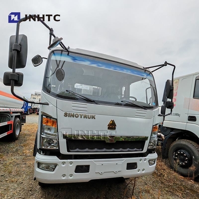 Nieuwe HOWO vuilniswagen 4X2 5CBM 105CBM vuilniscompressor vuilniswagen