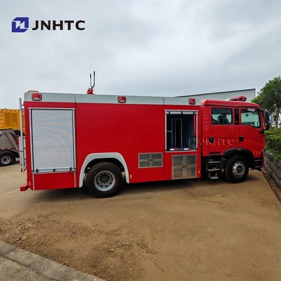 HOWO brandweerwagen 12000L 6 x 4 water en schuim brandbestrijding reddingswagen