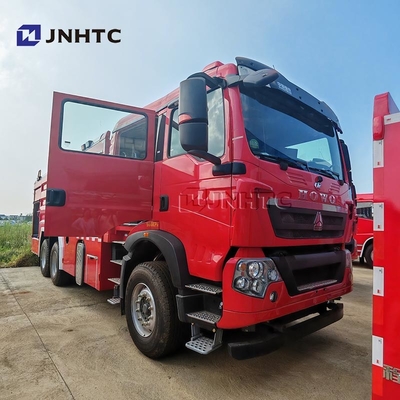 HOWO Brandweertruck 6X4 480 pk 5000L Waterfoom Tanker Brandweer Truckmini Brandweer Truck