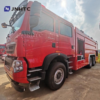 HOWO Brandweertruck 6X4 480 pk 5000L Waterfoom Tanker Brandweer Truckmini Brandweer Truck