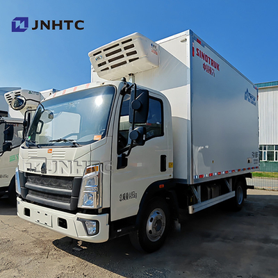 Nieuwe HOWO Koeltruck 4x2 Lichte Voedseltruck Koeltrucks