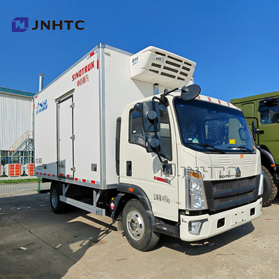 Nieuwe HOWO Koeltruck 4x2 Lichte Voedseltruck Koeltrucks