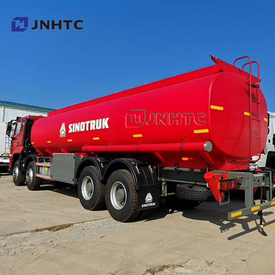 Howo NX Olie Tanker Trucks 8X4 400HP 30000 liter Brandstof Transport Brandstof Tanker Trucks