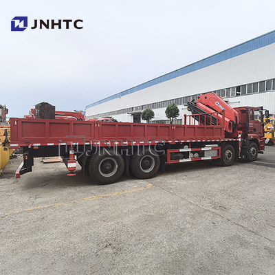 Shacman M3000 8x4 zware lading Hydraulische vrachtwagen kraan Shenbai 25Ton 30Ton 35Ton vouwbare boom Truck gemonteerde kraan te koop