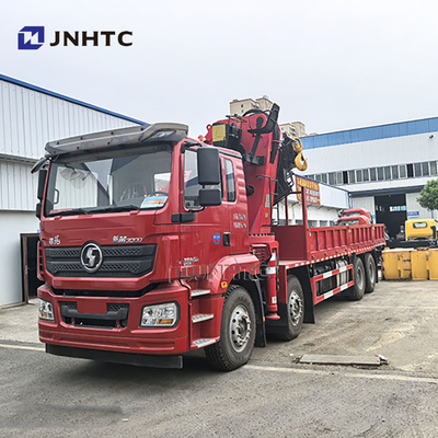 Shacman M3000 8x4 zware lading Hydraulische vrachtwagen kraan Shenbai 25Ton 30Ton 35Ton vouwbare boom Truck gemonteerde kraan te koop