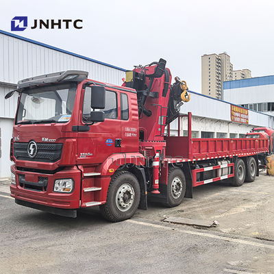 Shacman M3000 8x4 zware lading Hydraulische vrachtwagen kraan Shenbai 25Ton 30Ton 35Ton vouwbare boom Truck gemonteerde kraan te koop