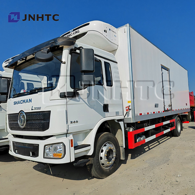 Nieuwe Shacman L3000 4x2 koeltruck Groenten en fruit10 ton lichtgewicht koeltruck