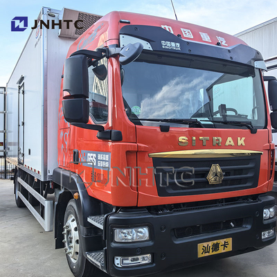 Sitrak Koeltruck 4x2 Sinotruk Vriestruck EURO2/3/4/5 Hoogwaardige Vervoer Koeling Voedsel Goedkope prijs Te koop