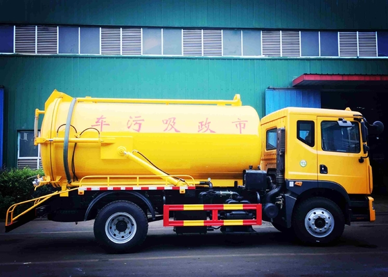 Gele Kleuren van de Diesel SINOTRUCK 6M3 de Vrachtwagenhf7 Voorassen Rioolzuiging