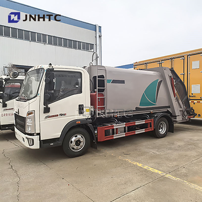 Fast Speed Nieuwe HOWO 6 wiel 5-15cbm vuilnisbak schoonmaak vuilniswagen