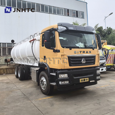SITRAK Professionele kleine vacuümsprinklertruck voor milieu-sanitaire hoogdrukreiniging