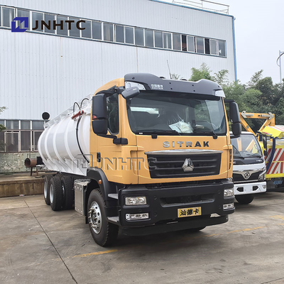 SITRAK Professionele kleine vacuümsprinklertruck voor milieu-sanitaire hoogdrukreiniging