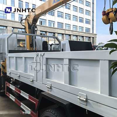 China Top Howo 4x2 lichte vrachtwagen gemonteerde kraan hydraulische 3Ton 4Ton 5Ton telescopische pick-up boom kraan te koop