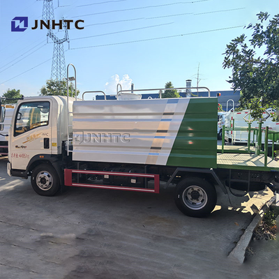 HOWO Mini 3000L watertruck met mistkanon Multifunctionele stofverwijderende truck voor mijnbouw