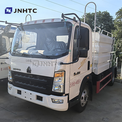 HOWO Mini 3000L watertruck met mistkanon Multifunctionele stofverwijderende truck voor mijnbouw