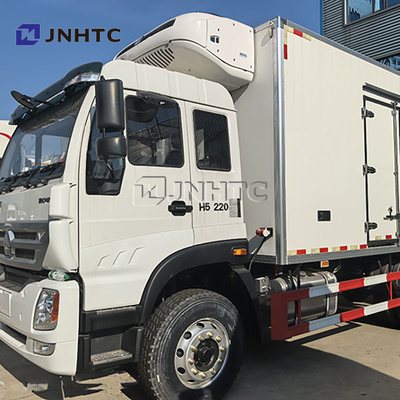 Fabriek Direct 6 Wheel Reefer Truck voor het onderhouden van bevroren of verse vracht Reefer Trucks