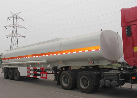 3 Semi de Aanhangwagenvrachtwagen van de assenStookolie Tri - Capaciteit van de Astank 40 - 60 CBM