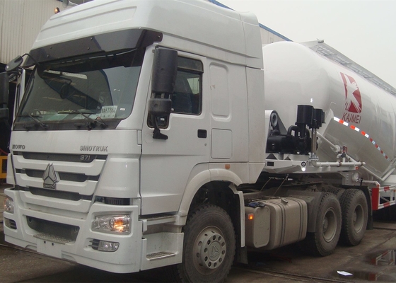371 HP-van de het Cementvrachtwagen ZF van Machts Op zwaar werk berekend Semi Aanhangwagens 6X4 de Leidingstoestel