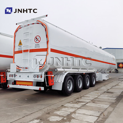 4 assen 75000L ijzeren staal brandstoftank half triller te koop