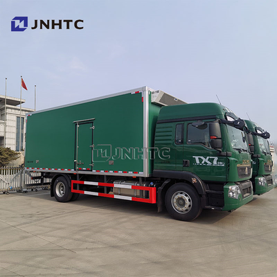 Goedkope Aumark HOWO TX7 6x4 Koeltruck Diesel Lichte koelcontainer 1-6Ton Vrieskoel Truck