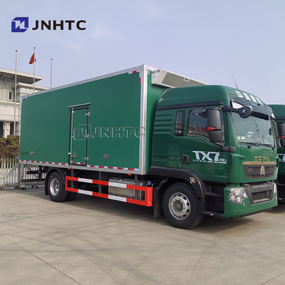 Goedkope Aumark HOWO TX7 6x4 Koeltruck Diesel Lichte koelcontainer 1-6Ton Vrieskoel Truck