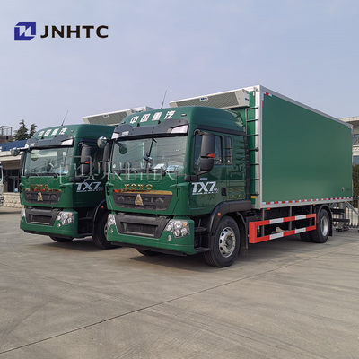 Goedkope Aumark HOWO TX7 6x4 Koeltruck Diesel Lichte koelcontainer 1-6Ton Vrieskoel Truck