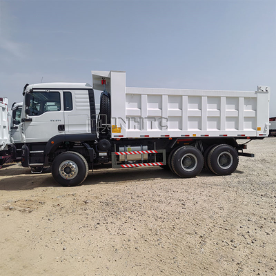 Sinotruk HOWO TX 371HP Diesel Dump Truck 10 Wielen 6X4 Handgeschakelde Weichai Motor Euro 2 Tipper