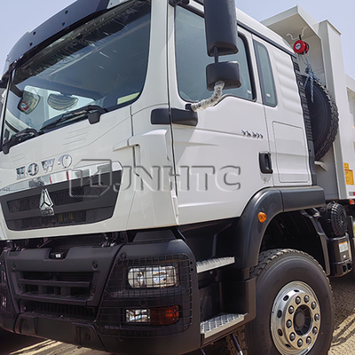Sinotruk HOWO TX 371HP Diesel Dump Truck 10 Wielen 6X4 Handgeschakelde Weichai Motor Euro 2 Tipper