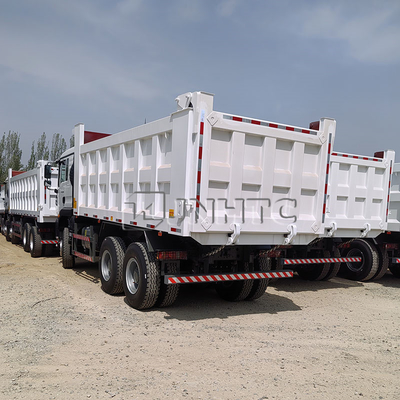 Sinotruk HOWO TX 371HP Diesel Dump Truck 10 Wielen 6X4 Handgeschakelde Weichai Motor Euro 2 Tipper