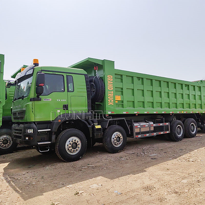 Sinotruk HOWO Tx High Configuration 8X4 12 Wheelers Mijn Tipper Truck Voor Congo