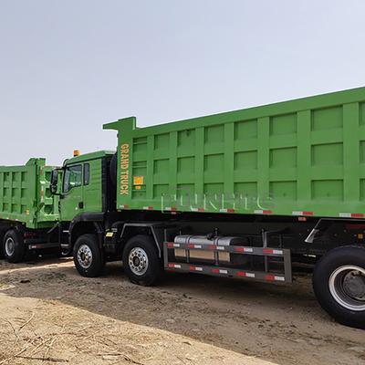 Sinotruk HOWO Tx High Configuration 8X4 12 Wheelers Mijn Tipper Truck Voor Congo
