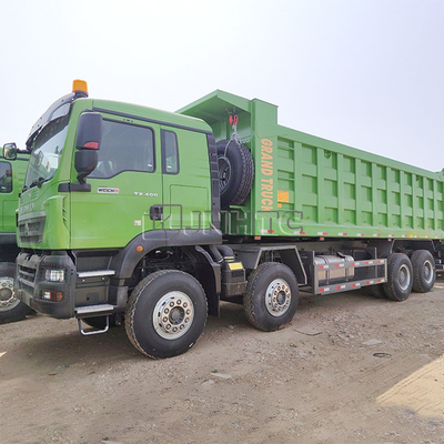 Sinotruk HOWO Tx High Configuration 8X4 12 Wheelers Mijn Tipper Truck Voor Congo
