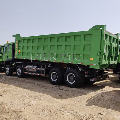 Sinotruk HOWO Tx High Configuration 8X4 12 Wheelers Mijn Tipper Truck Voor Congo
