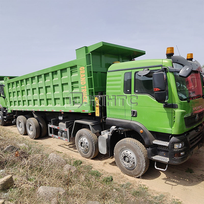 Sinotruk HOWO Tx High Configuration 8X4 12 Wheelers Mijn Tipper Truck Voor Congo