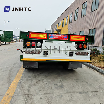 3 assen 40tons platbed half-trailer 20ft 40ft Containers