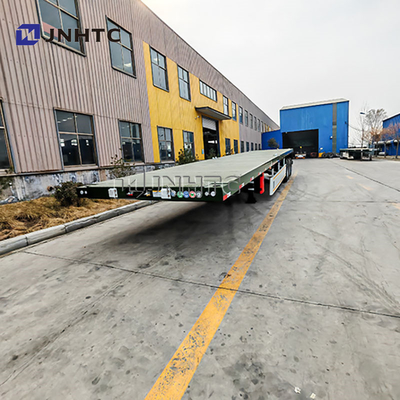 3 assen 40tons platbed half-trailer 20ft 40ft Containers