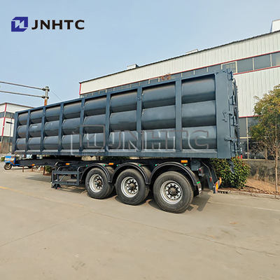 Dump Semi-trailer 40 ton 50 ton Truck 3 axel Hydraulische mijnbouwtrailer Voor klanten Optioneel