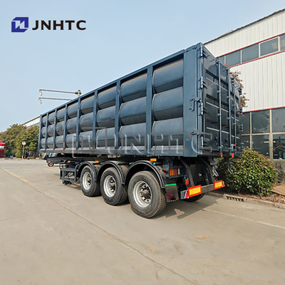 Dump Semi-trailer 40 ton 50 ton Truck 3 axel Hydraulische mijnbouwtrailer Voor klanten Optioneel