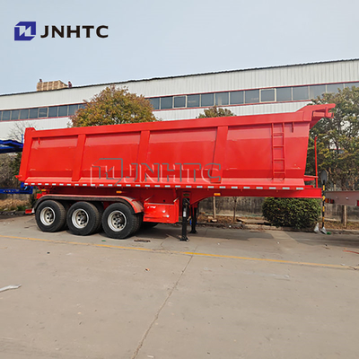 Hydraulische Dump Tipper Trailer 3 axle Semi-trailer voor het transport van bouw afval / zand