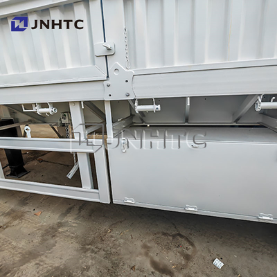 2axel 3axel 20Ton-40Ton Cargo Box Semi-trailer met 40ft-45ft zijweg Transport