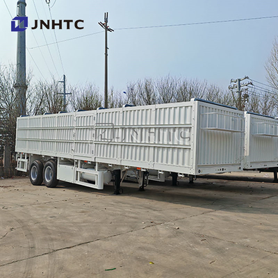 2axel 3axel 20Ton-40Ton Cargo Box Semi-trailer met 40ft-45ft zijweg Transport
