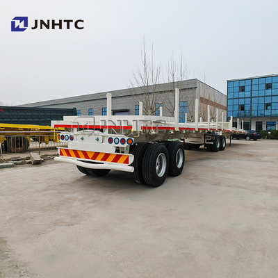2assen 3assen 50ton 20ft 40ft 45ft flatbed flatbed container half-trailer flatbed trailer