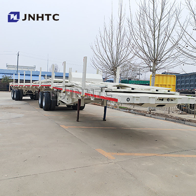 2assen 3assen 50ton 20ft 40ft 45ft flatbed flatbed container half-trailer flatbed trailer