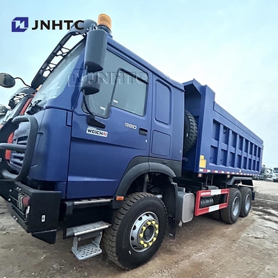 HOWO Dump Truck 6X6 met vierwielaandrijving 25 kubieke meter
